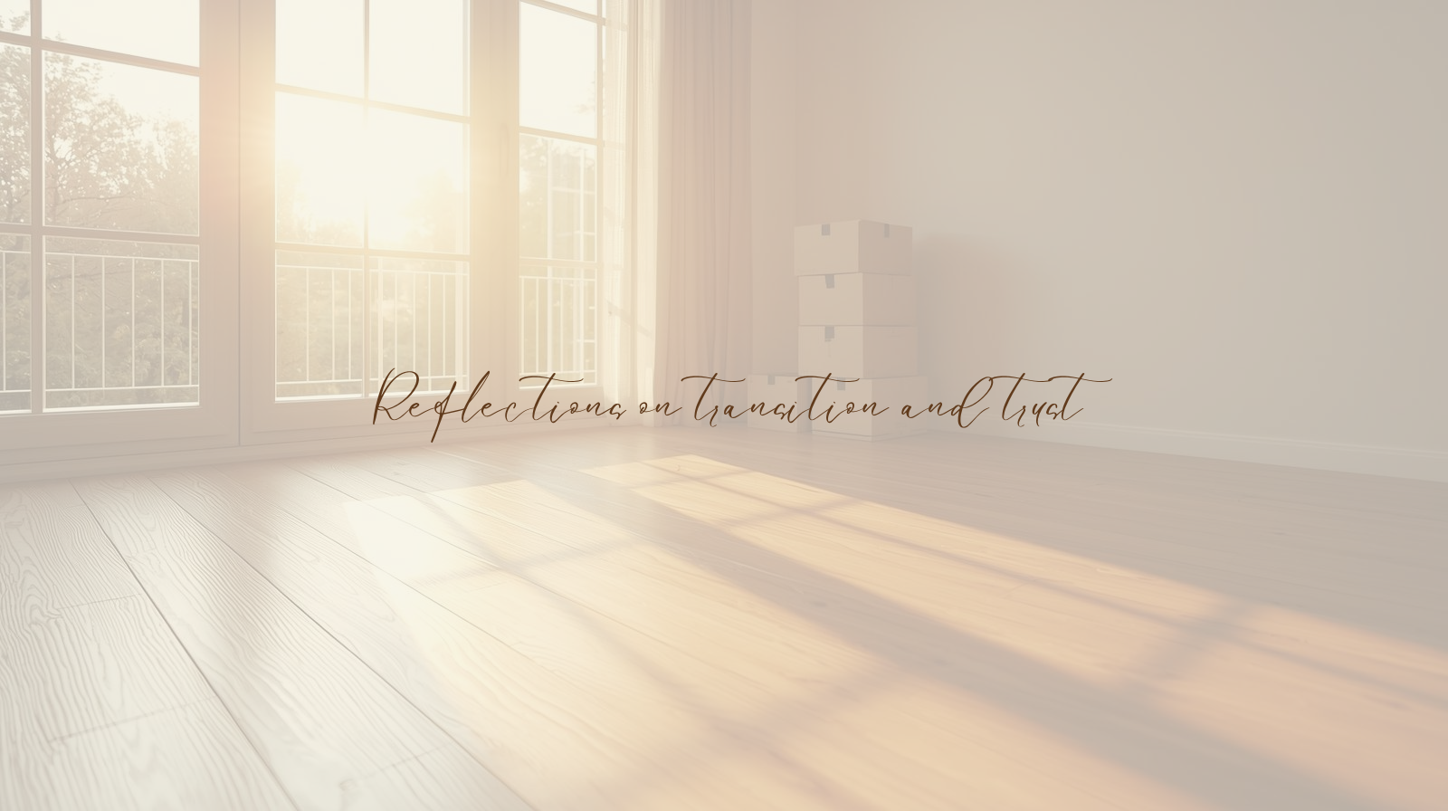 Sunlit empty apartment symbolizing losing my job was a blessing during a life transition